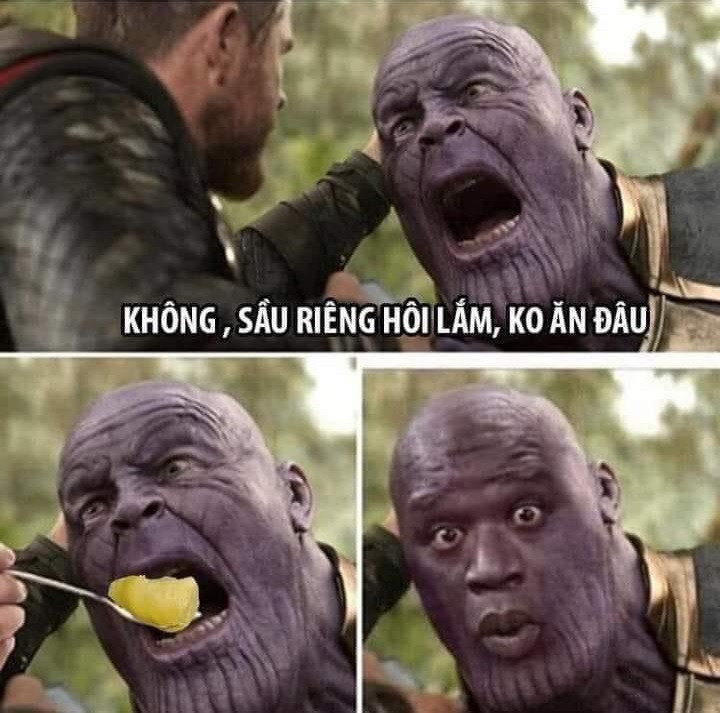 Meme ⚡ Sầu riêng hôi lắm không ăn đâu