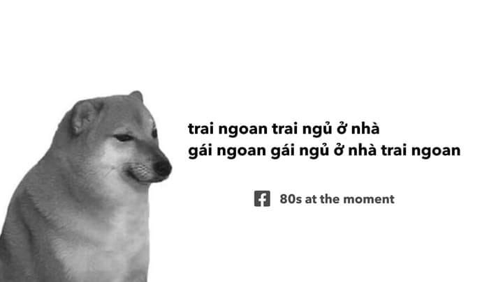 Meme ⚡ Trai ngoan trai ngủ ở nhà, gái ngoan gái ngủ ở nhà trai ngoan