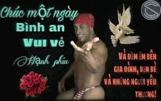 Meme ⚡ Chúc một ngày bình an vui vẻ hạnh phúc