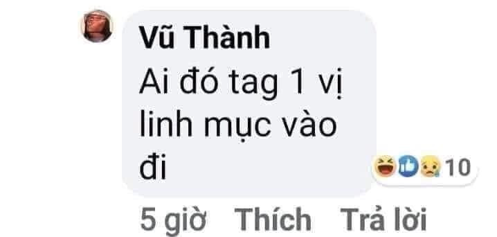 Meme ⚡ Ai đó tag 1 vị linh mục vào đi?