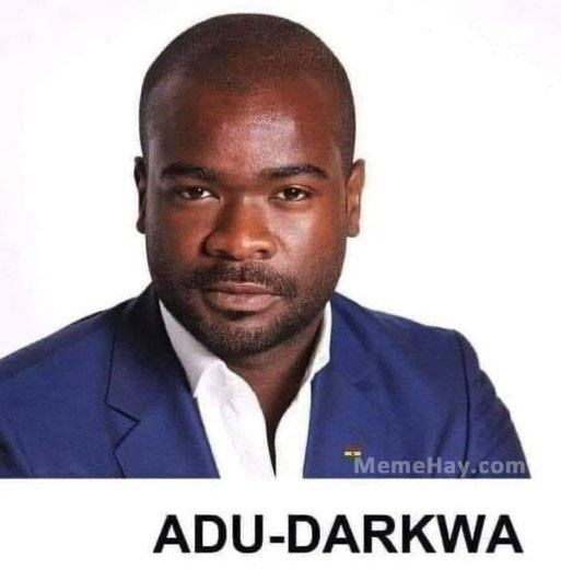 Meme ⚡ Anh da đen có tên Adu-Darkwa (Á đù – Dark quá)