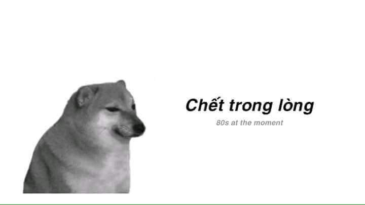 Meme ⚡ Chết trong lòng – 80s at the moment