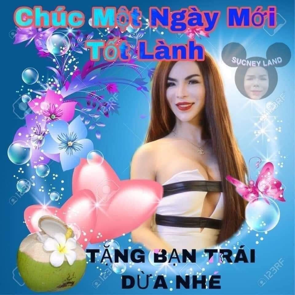 Meme ⚡ Chúc ngày mới tốt lành, tặng bạn trái dừa nhé