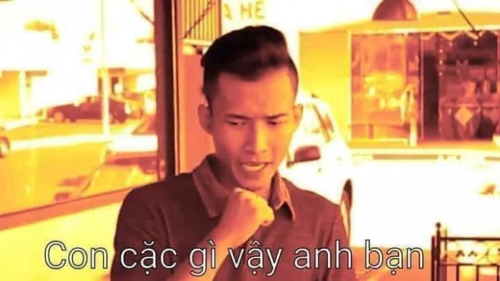 Meme ⚡ Con cac gì vậy anh bạn – meme hòa giải