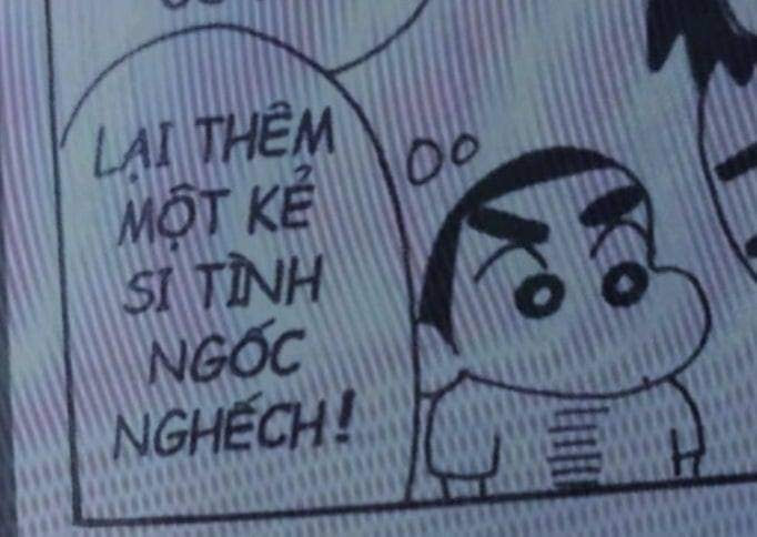 Meme ⚡ Cu Shin nói lại thêm một kẻ si tình ngốc nghếch