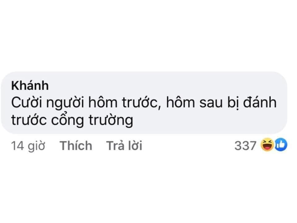 Meme ⚡ Cười người hôm trước hôm sau bị đánh trước cổng trường