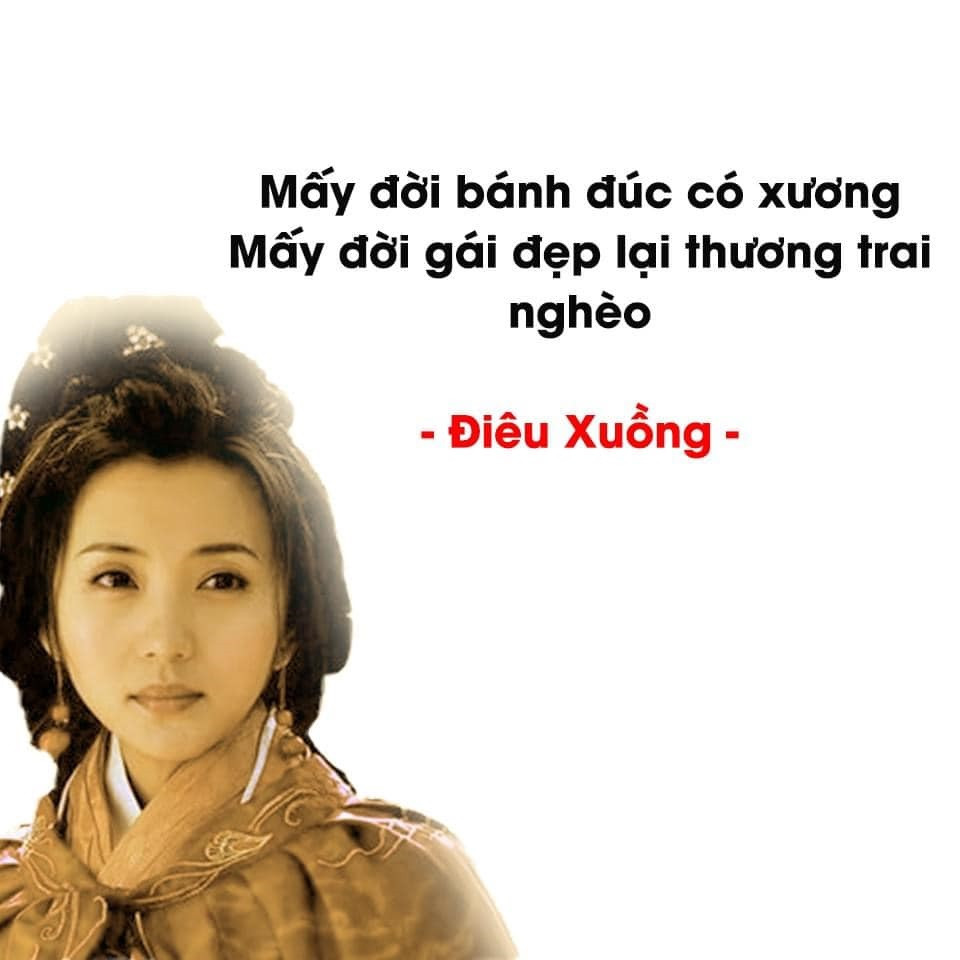 Meme ⚡ Mấy đời bánh đúc có xương Mấy đời gái đẹp lại thương trai nghèo – Điêu Xuồng