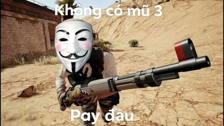 Meme ⚡ Không có mũ 3, pay đầu – game PUBG