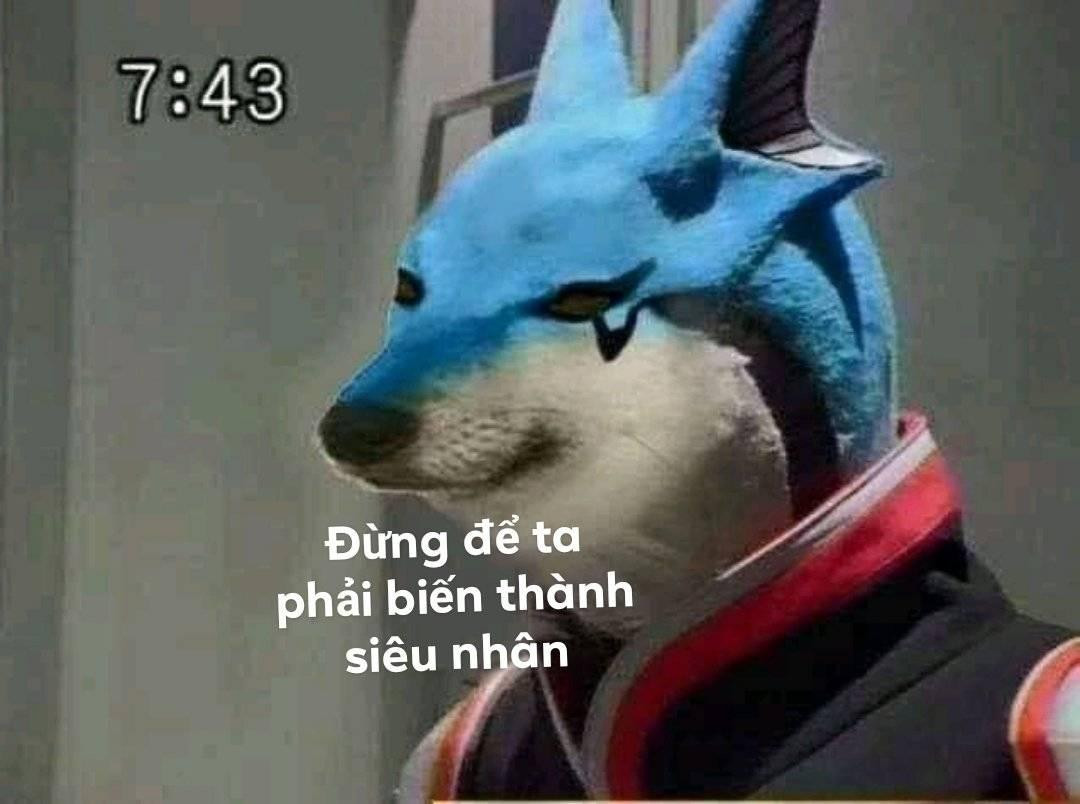 Meme ⚡ Đừng để ta phải biến thành siêu nhân – gao cheems