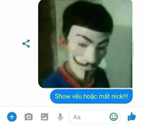 Meme ⚡ Show vếu hoặc mất nick