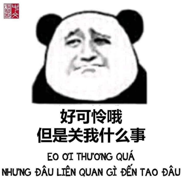 Meme ⚡ Eo ơi thương quá nhưng đâu có liên quan gì đến tao đâu