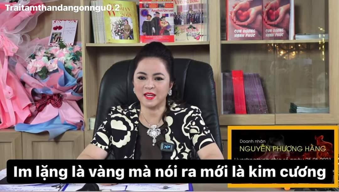 Meme ⚡ Cô Phương Hằng: Im lặng là vàng mà nói ra mới là kim cương