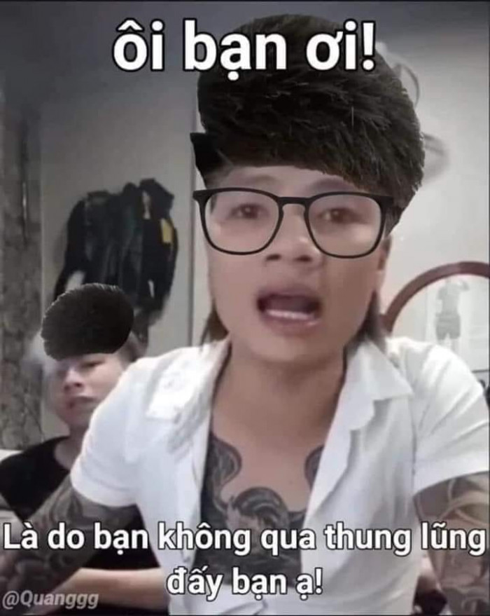 Meme ⚡ Khá Bảnh nói ôi bạn ơi là do bạn không qua thung lũng đấy bạn ạ!