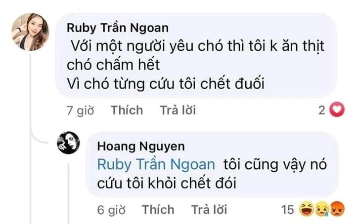 Meme ⚡ Không ăn thịt chó vì chó cứu tôi khỏi chết đói