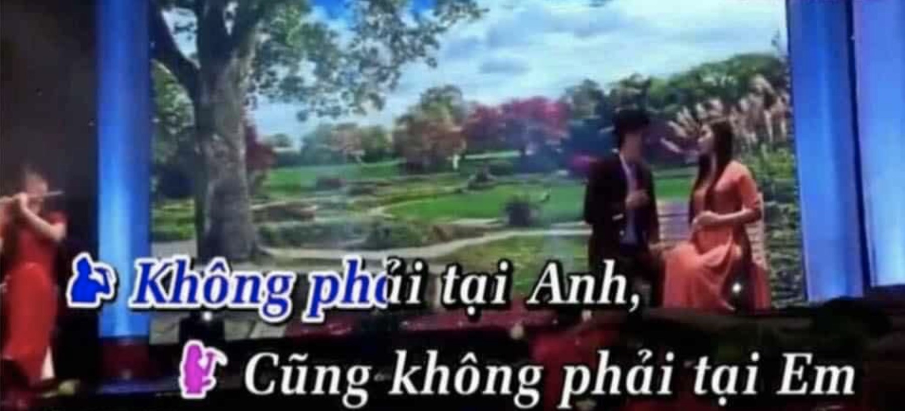 Meme ⚡ Không phải tại anh cũng không phải tại em