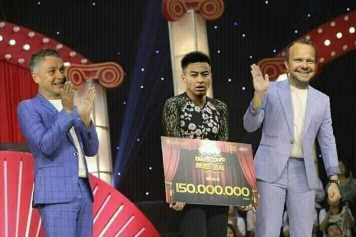 Meme ⚡ Lingard nhận giải thưởng 150 triệu game show Thách thức danh hài