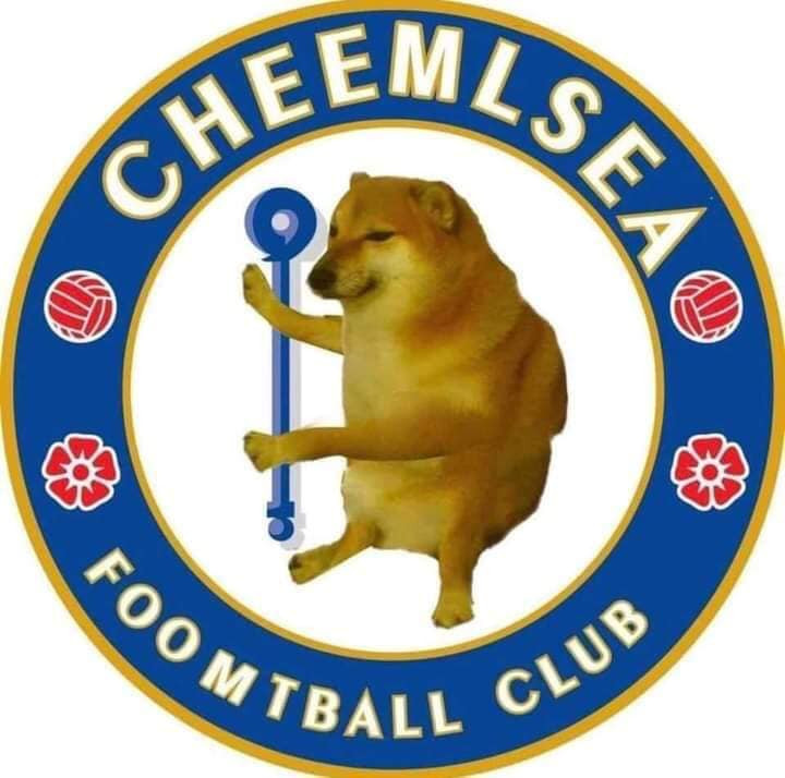 Meme ⚡ Logo chế CLB Cheemlsea (Chelsea)