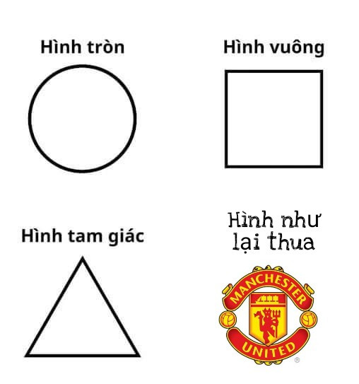 Meme ⚡ Logo MU có ý nghĩa hình như lại thua