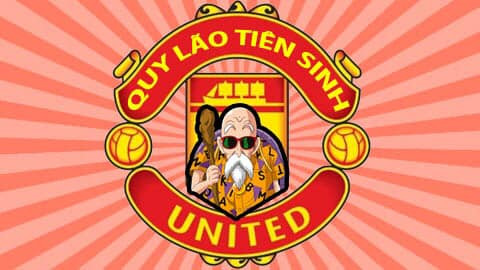 Meme ⚡ Logo Quy Lão Tiên Sinh United chế Man Utd