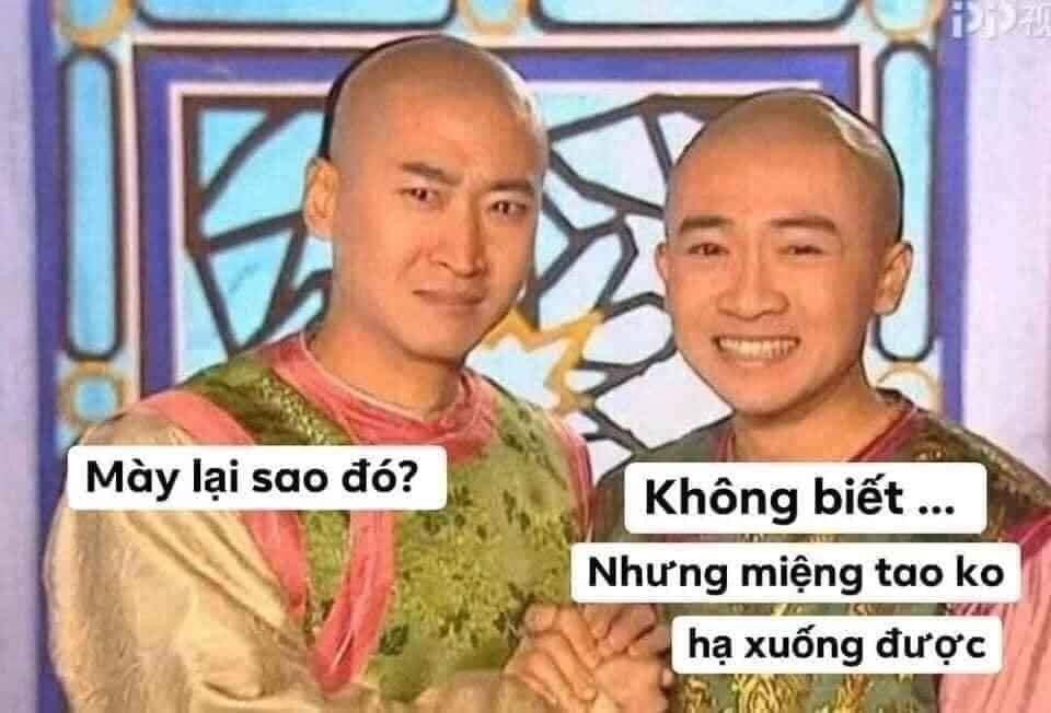 Meme ⚡ Mày lại sao đó? Không biết nhưng miệng tao không hạ xuống được