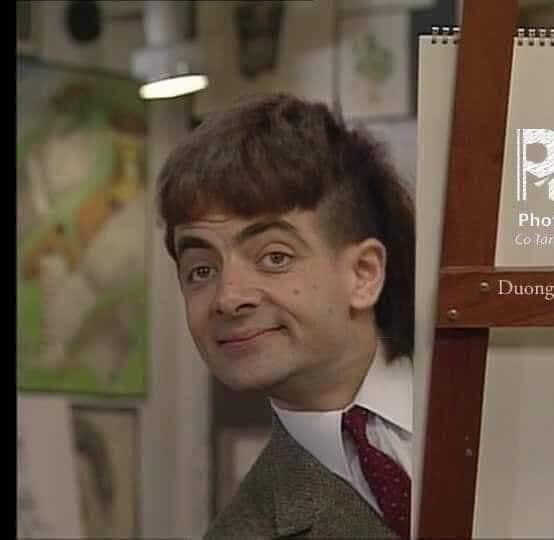 Meme ⚡ Mr Bean đầu cắt moi