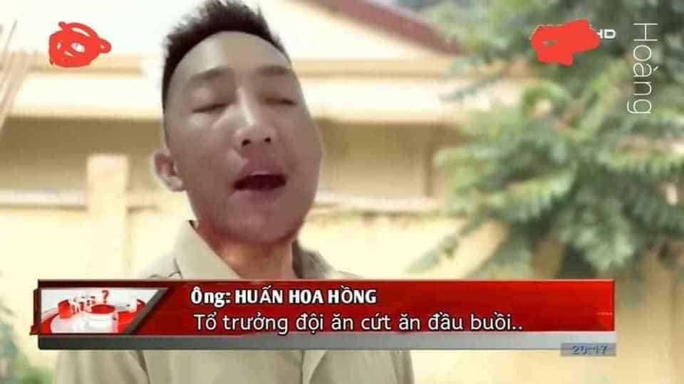 Meme ⚡ Ông Huấn Hoa Hồng, tổ trưởng tổ ăn cut, ăn đầu buoi