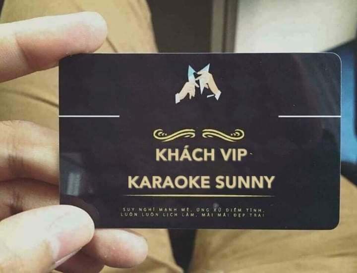 Meme ⚡ Thẻ khách VIP karaoke Sunny