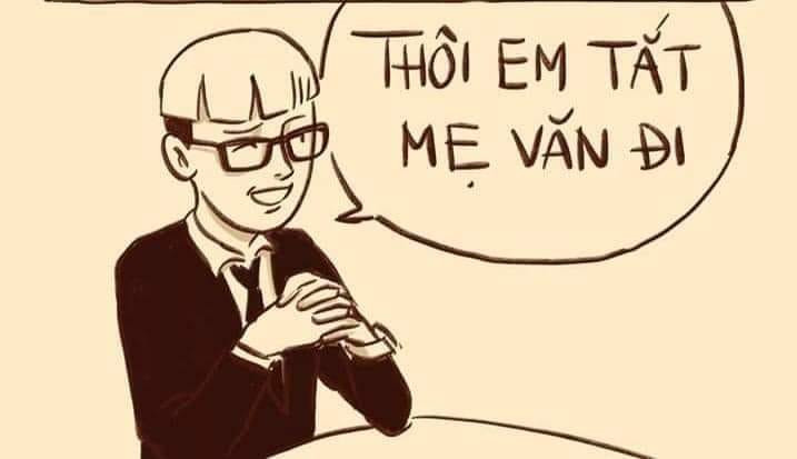 Meme ⚡ Thôi em tắt mẹ văn đi – Ếch chủ tịch nói