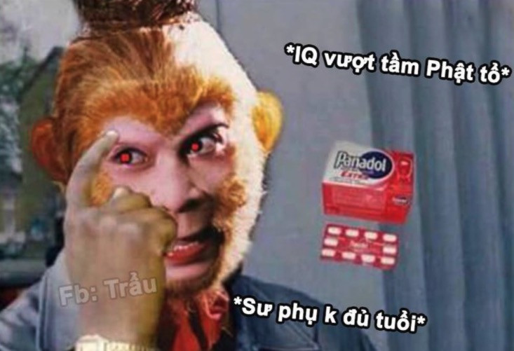 Meme ⚡ Tôn Ngộ Không IQ vô cực