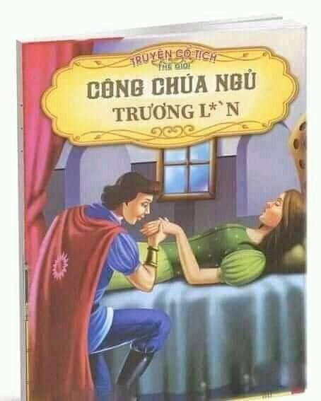 Meme ⚡ Truyện cổ tích: Công chúa ngủ trương lon