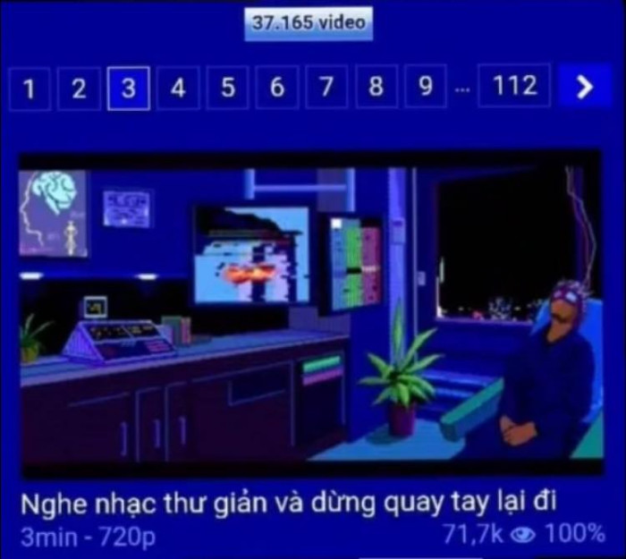 Meme ⚡ Video nghe nhạc thư giãn và dừng quay tay lại đi trên web phim con heo