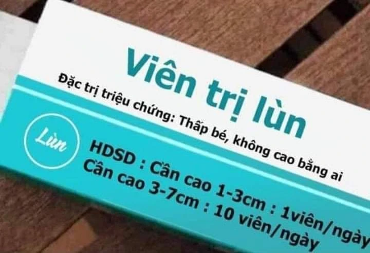 Meme ⚡ Viên trị lùn – đặc trị triệu chứng: thấp bé không cao bằng ai